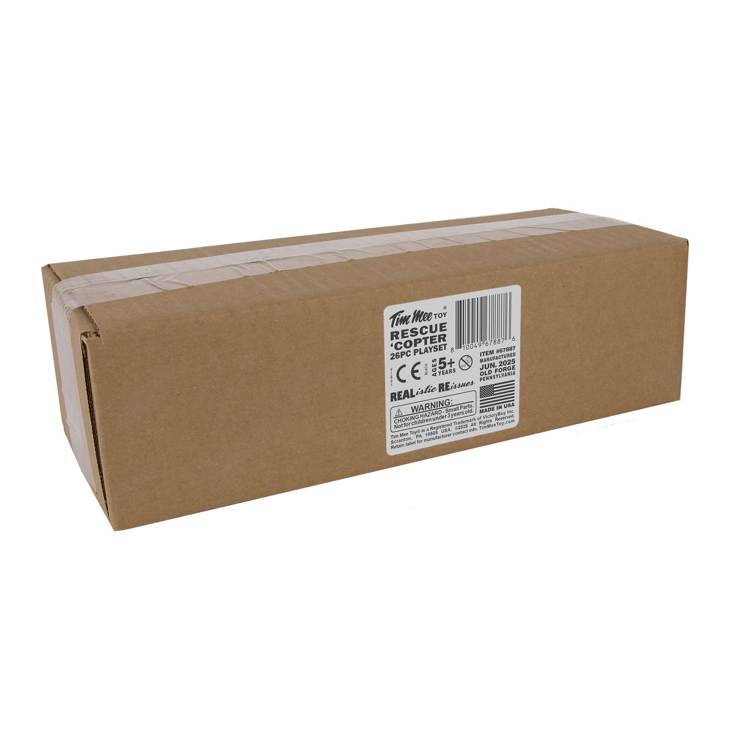 Tim Mee Toy Army Rescue Helicopter Black Box