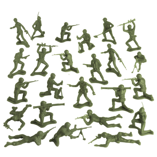 Tim Mee Toy Army OD Green 24 Piece Vignette 