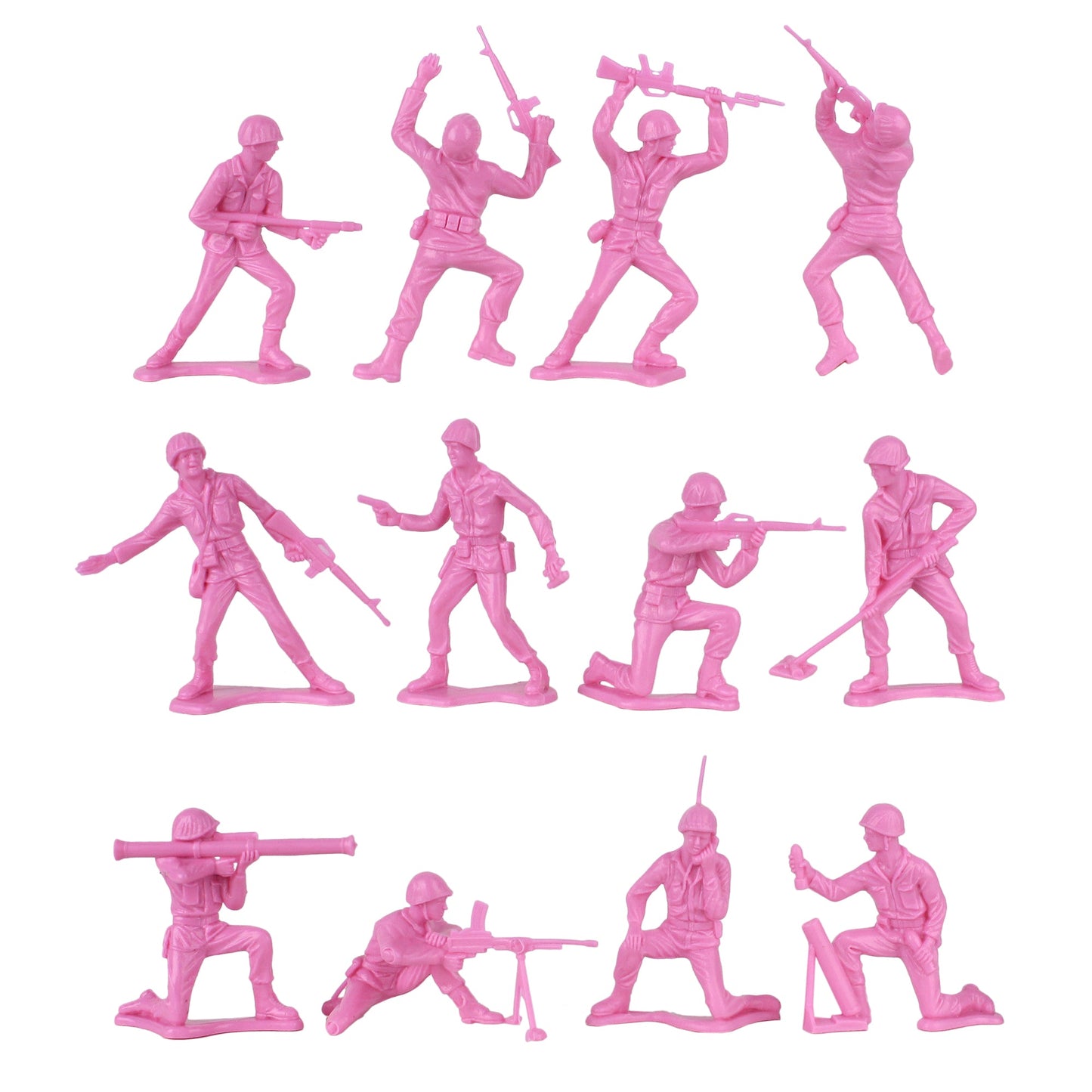 Tim Mee Toy Army Pink Close Up