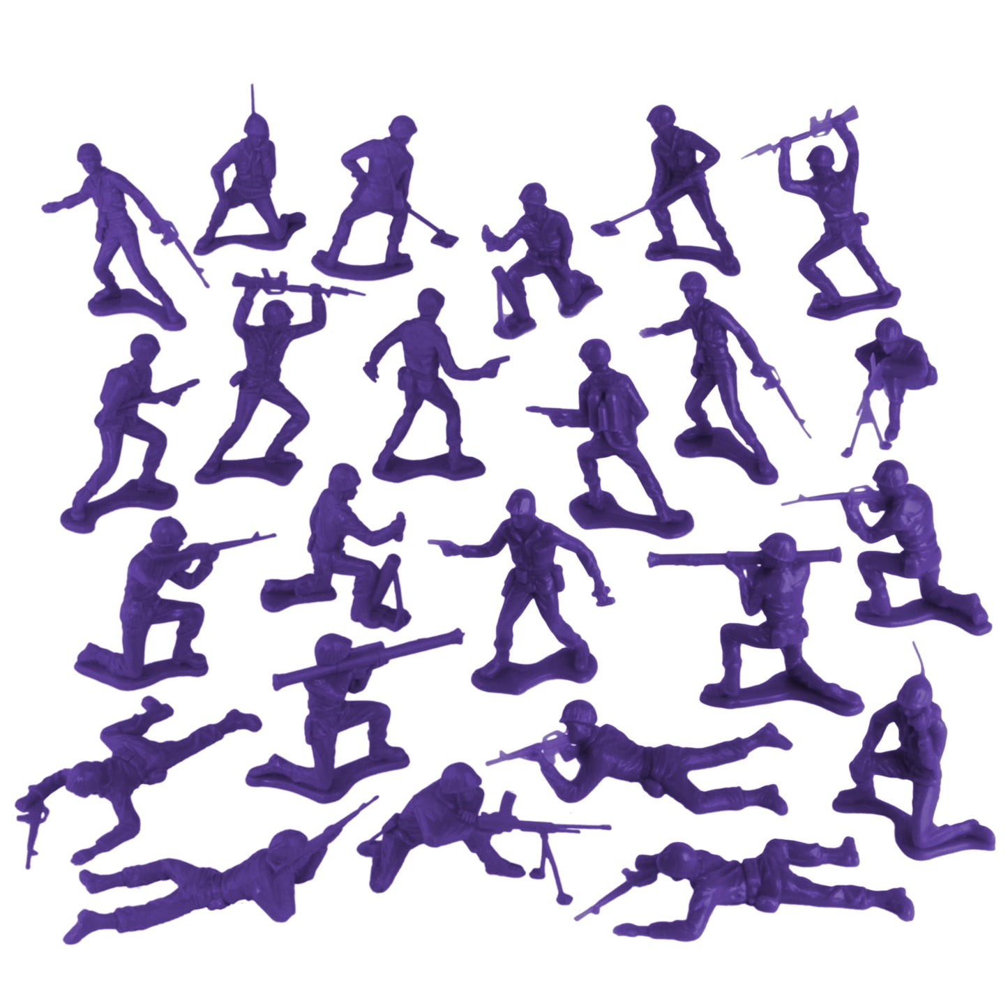 Tim Mee Toy Army Purple Vignette