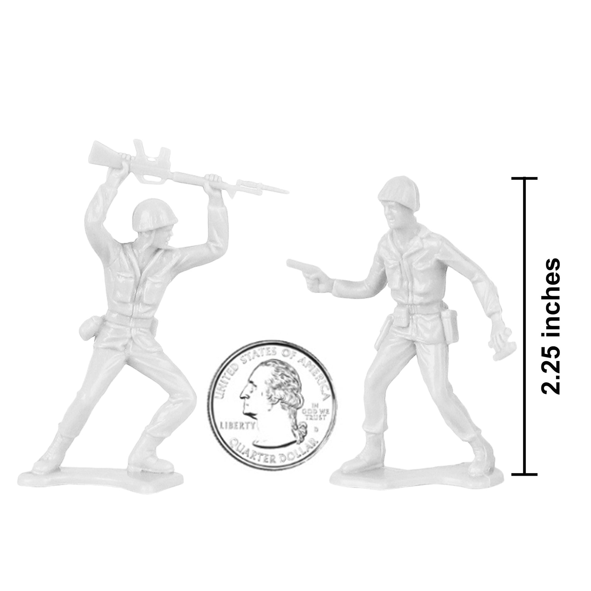 Tim Mee Toy Army White Scale