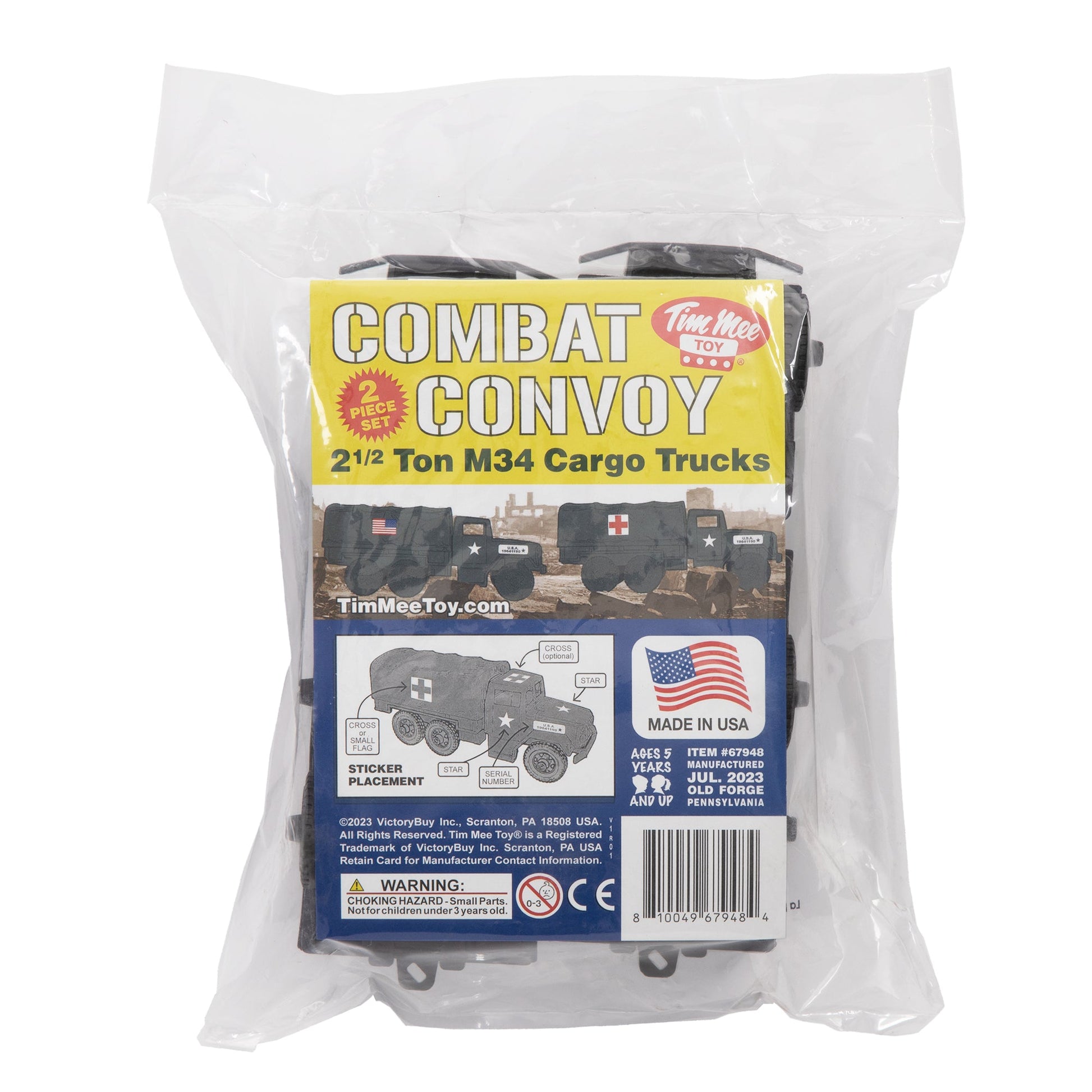 Tim Mee Toy 2.5 Ton Cargo Truck Black Package
