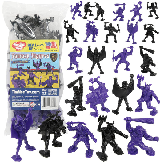Tim Mee Toy Fantasy Figures Purple & Black Colors Main Image