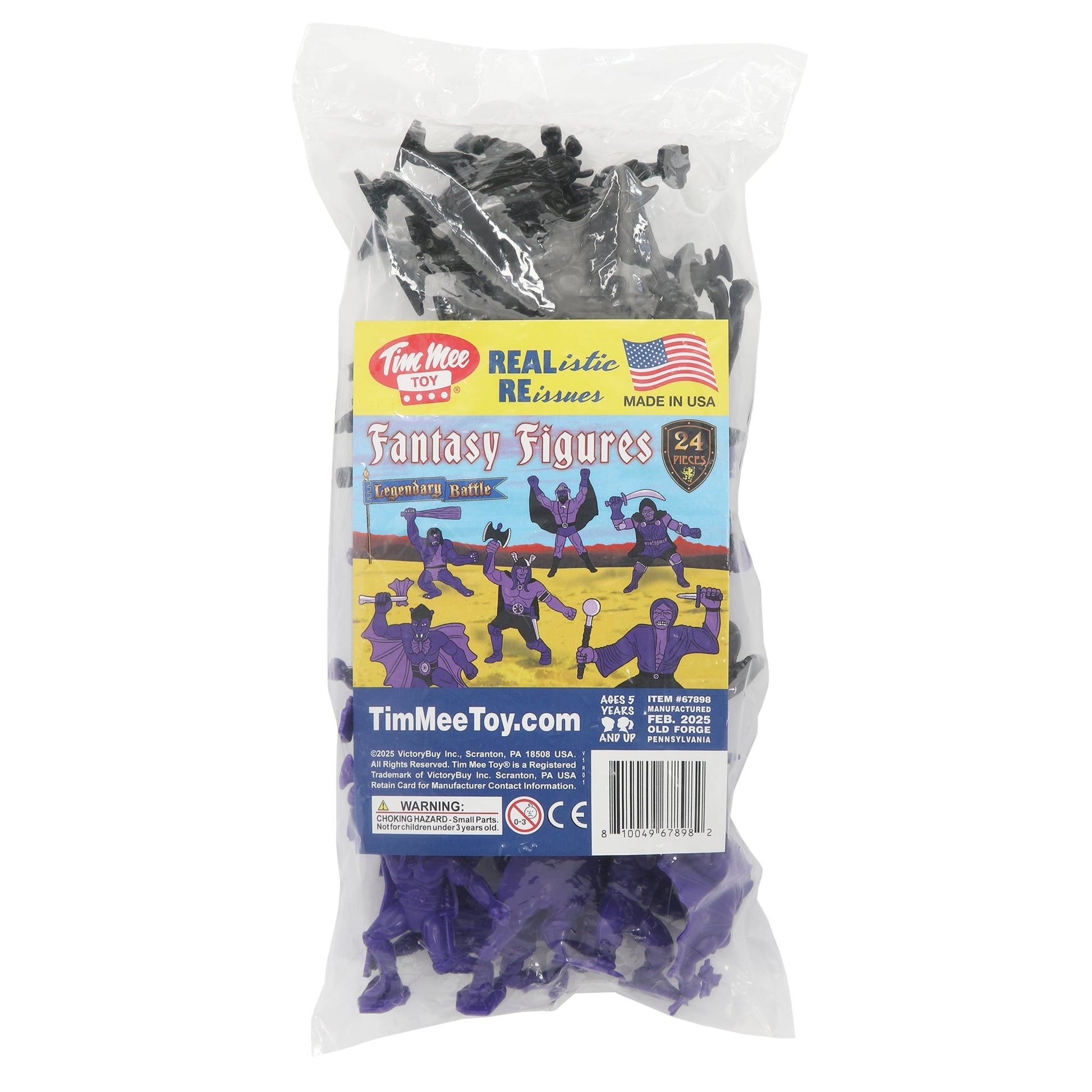 Tim Mee Toy Fantasy Figures Purple & Black Package