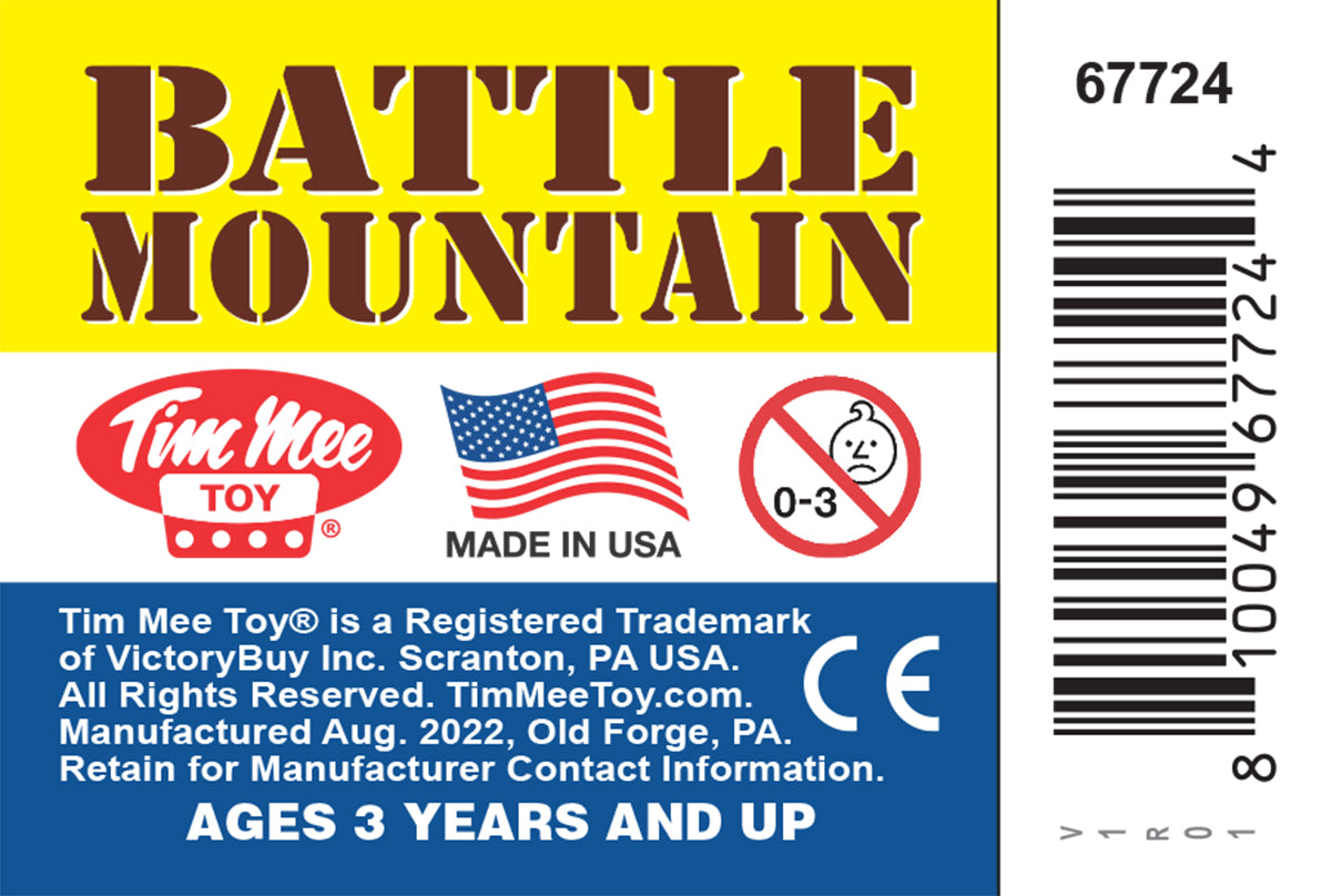 Tim Mee Toy Mountain Brown Label Art