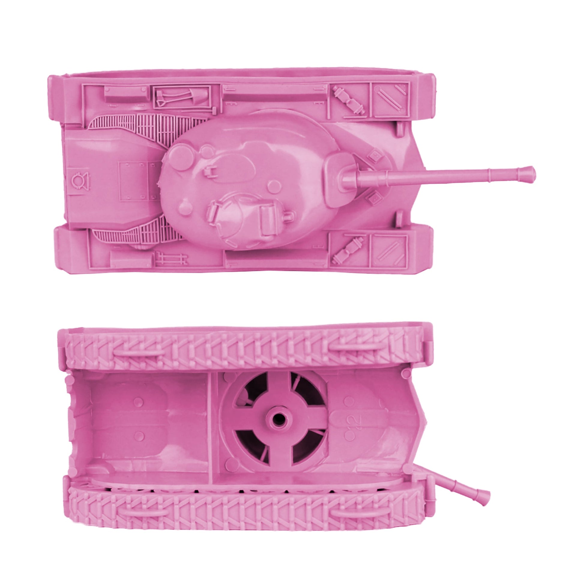 Tim Mee Toy M8 Patton Tank Pink Top Bottom
